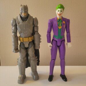 12in Batman And Joker Action Figures